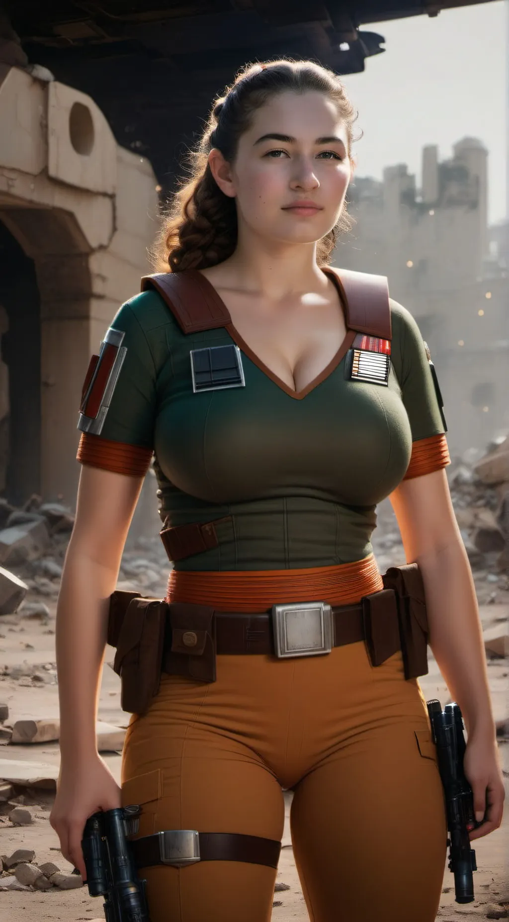 ai character: Sabine background