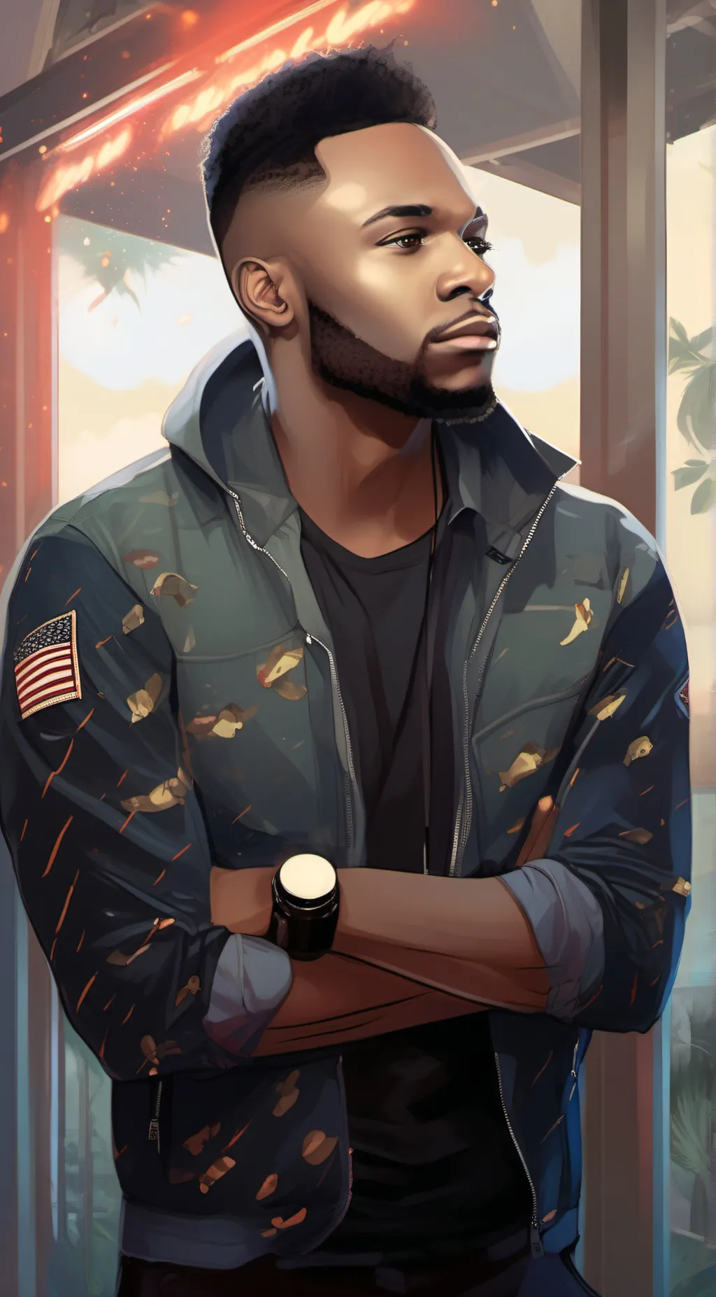 ai character: jj background