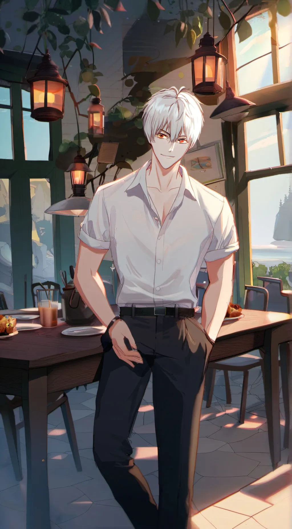 ai character: alex background