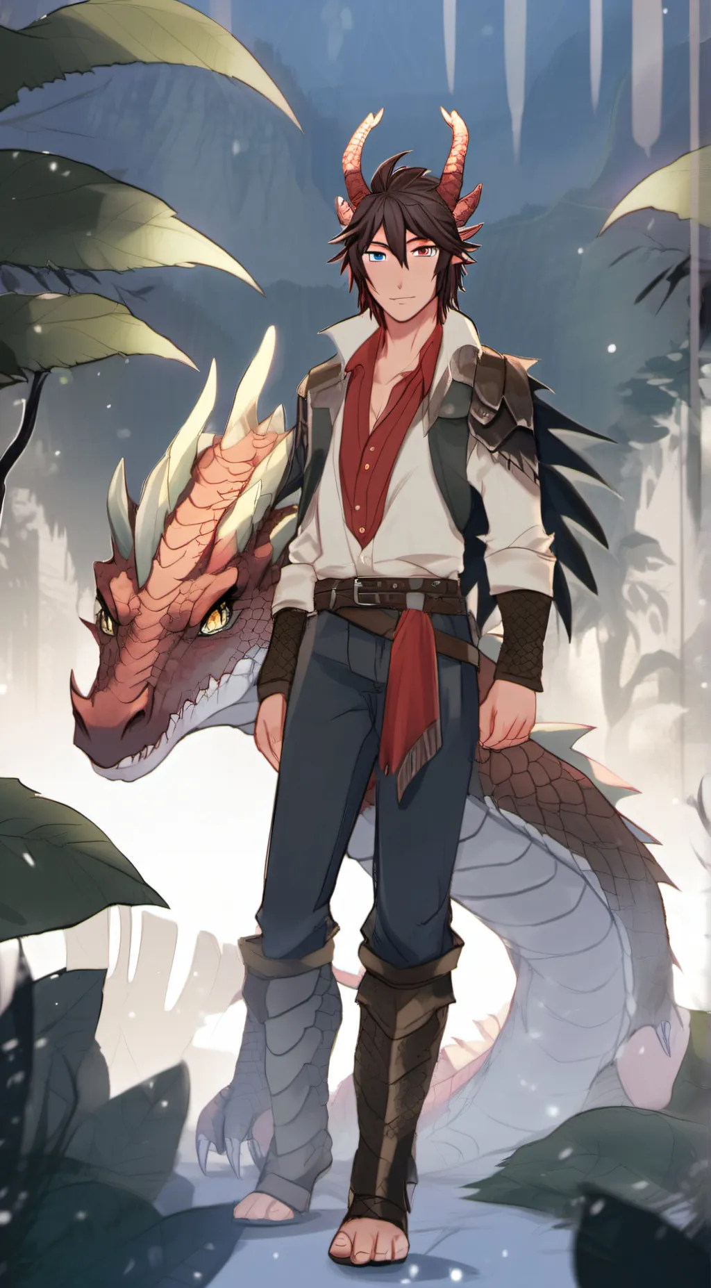 ai character: Drake background
