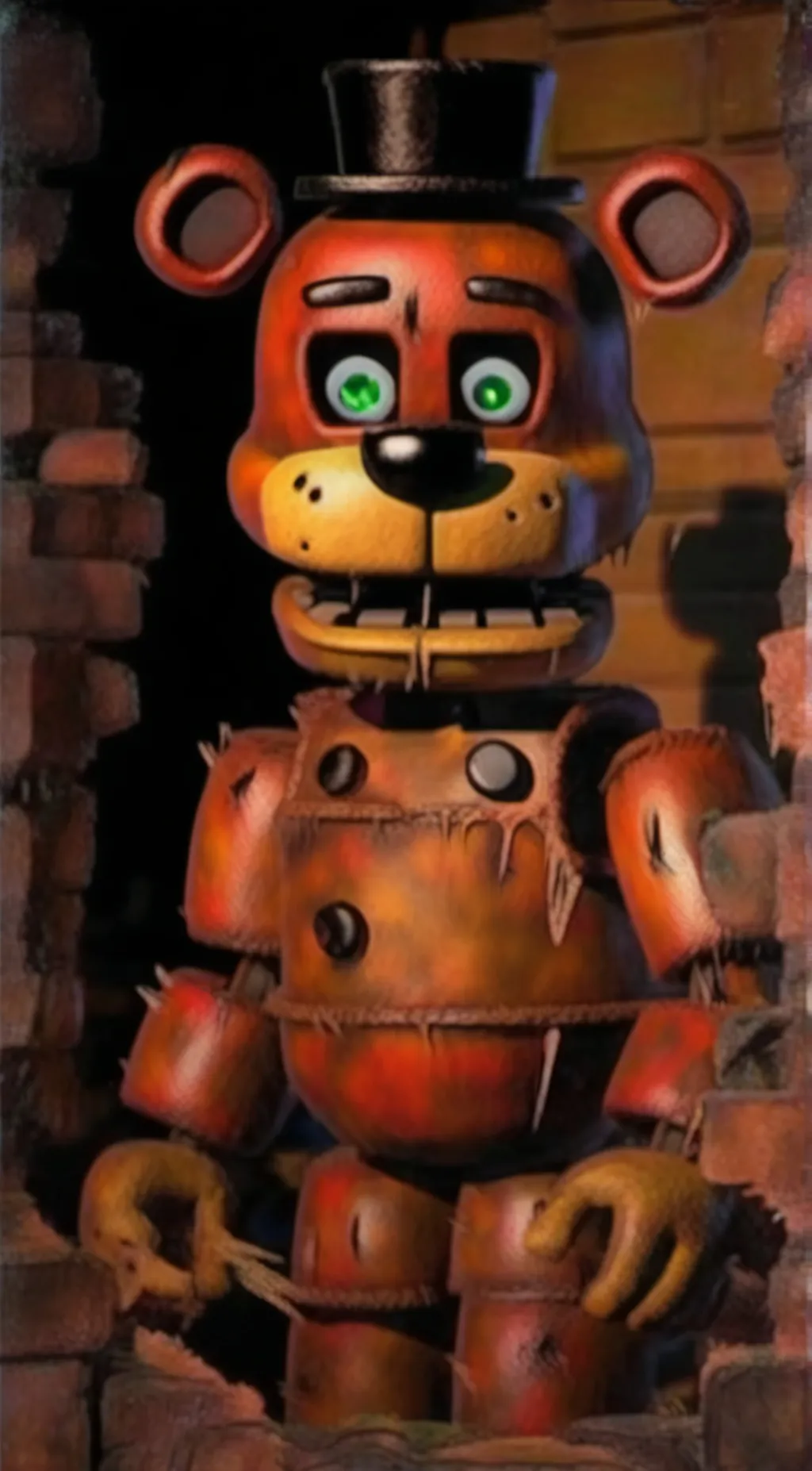 ai character: Freddy background