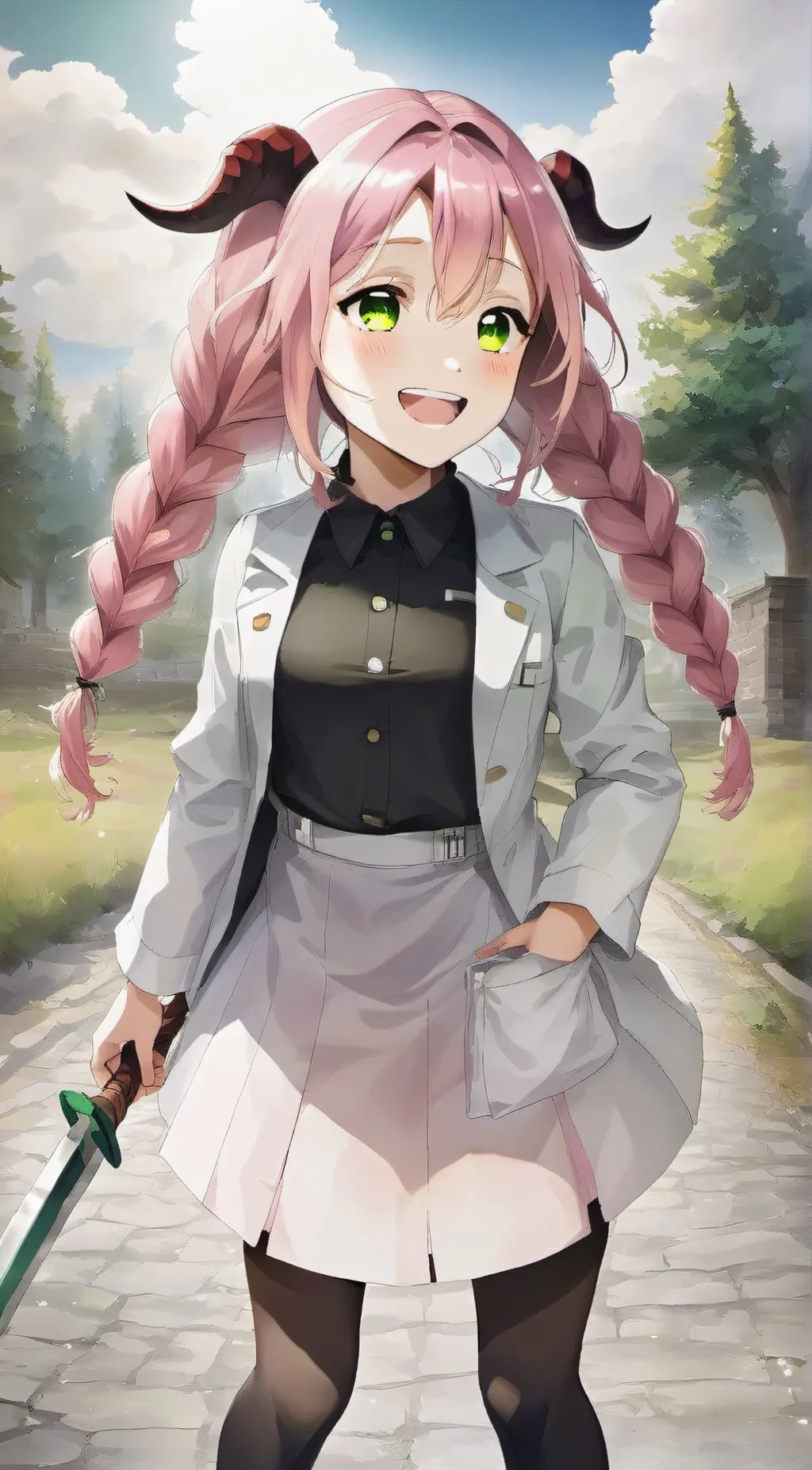 ai character: Mitsui x Obani background