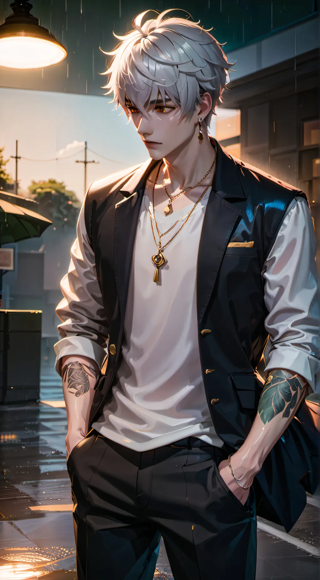 ai character: Boyfriend  background