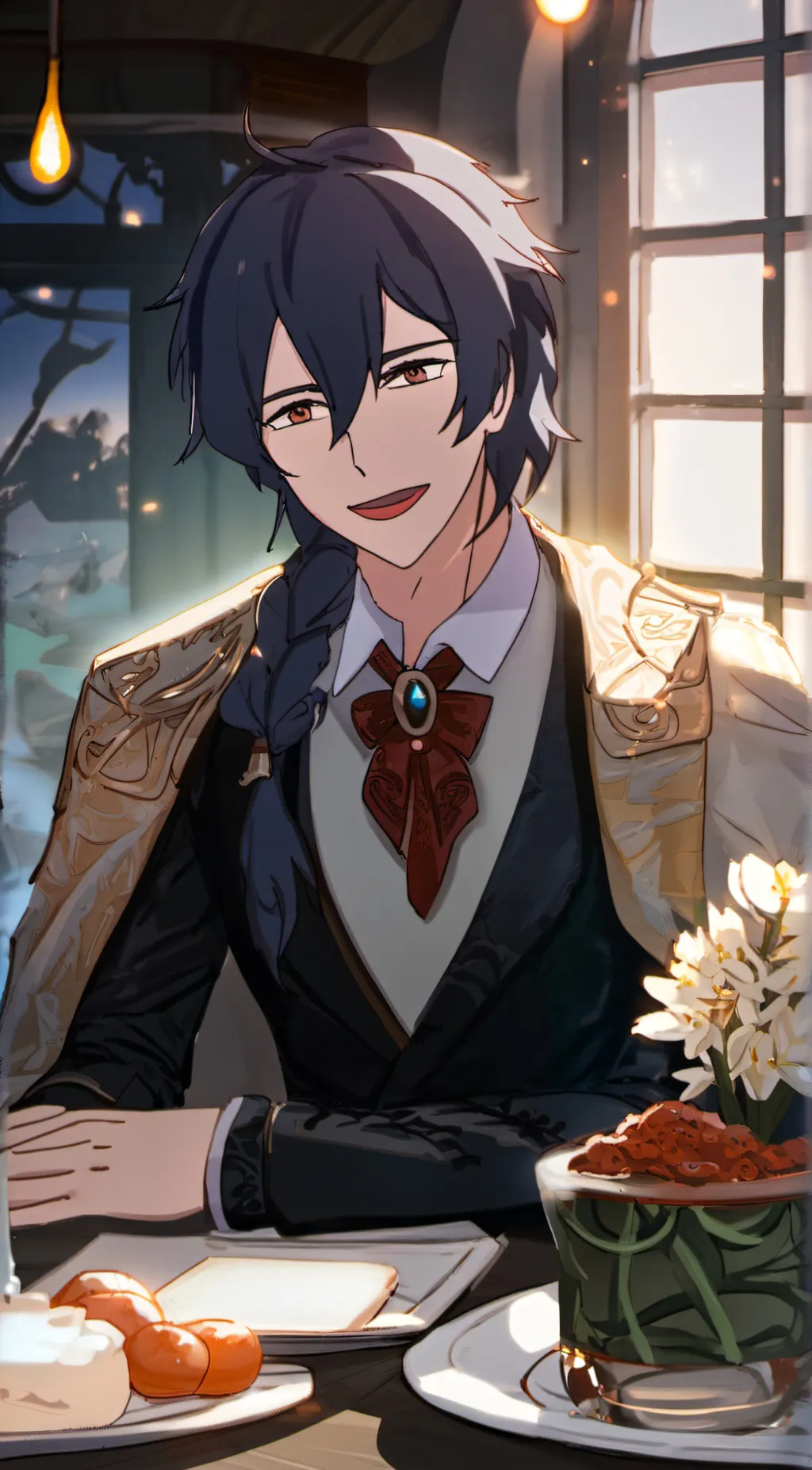 ai character: Ian background