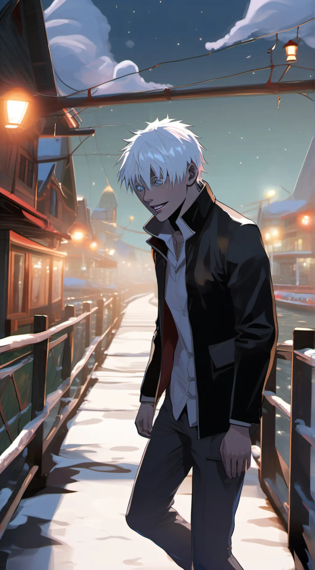 ai character: Jujutsu Highschool background
