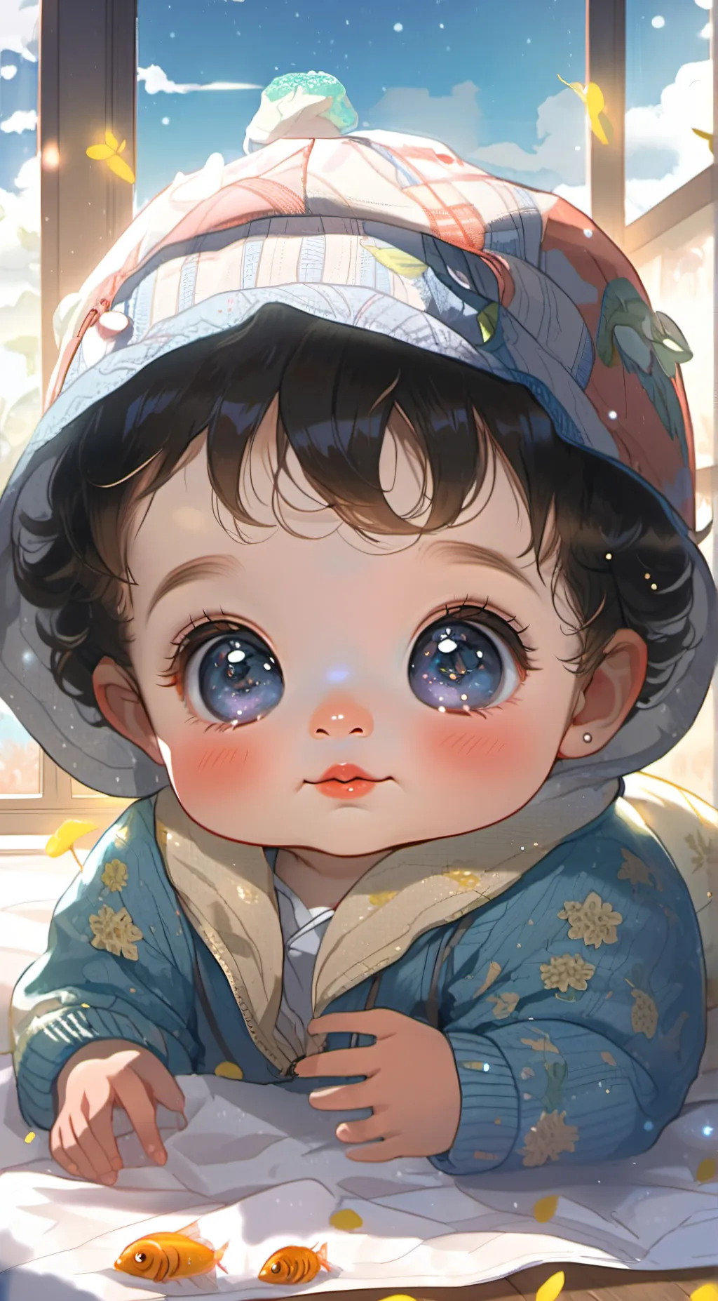 ai character: Mark background