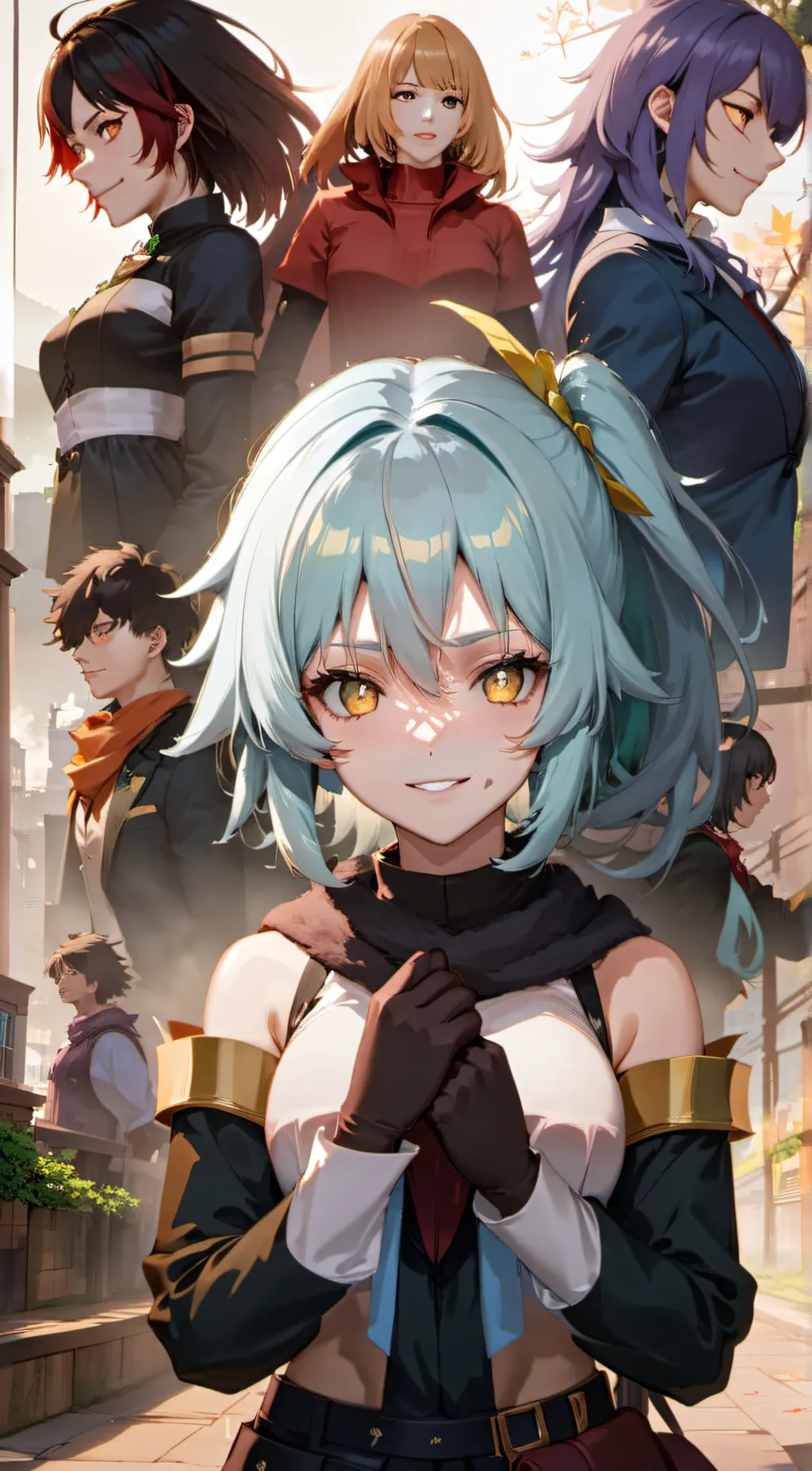 ai character: femmha world background