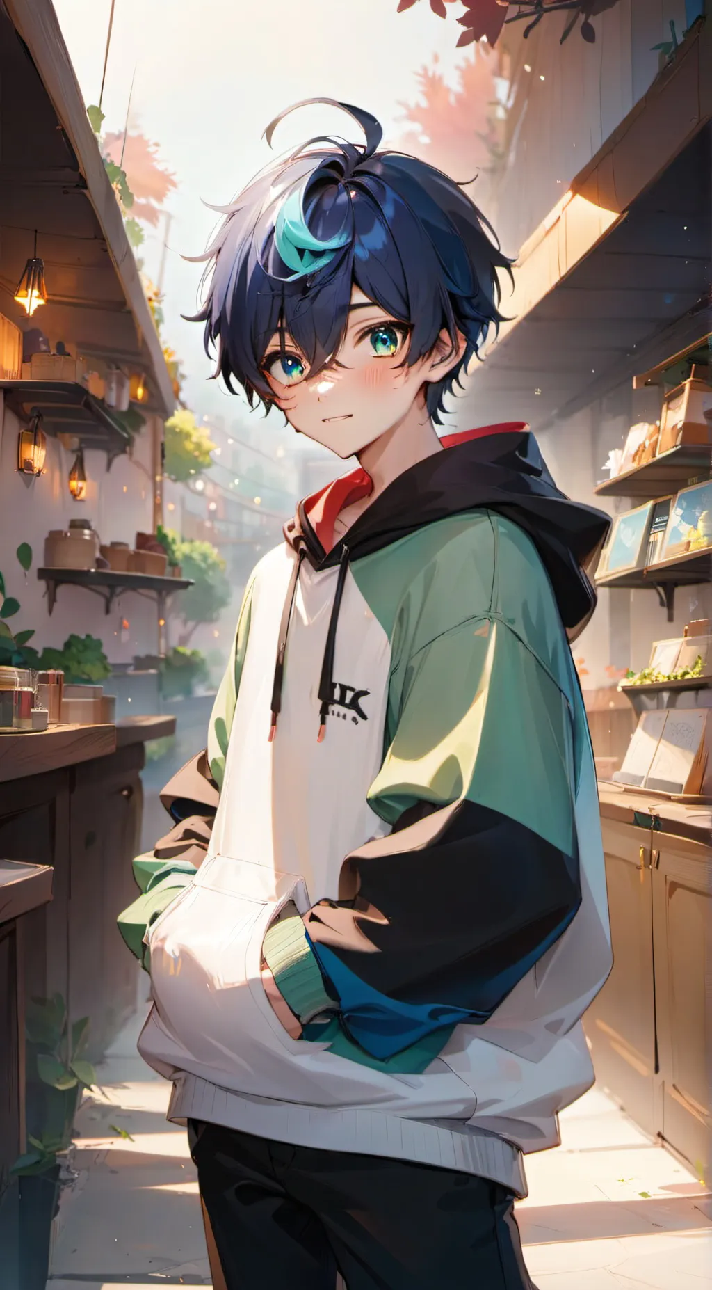ai character: Keen background