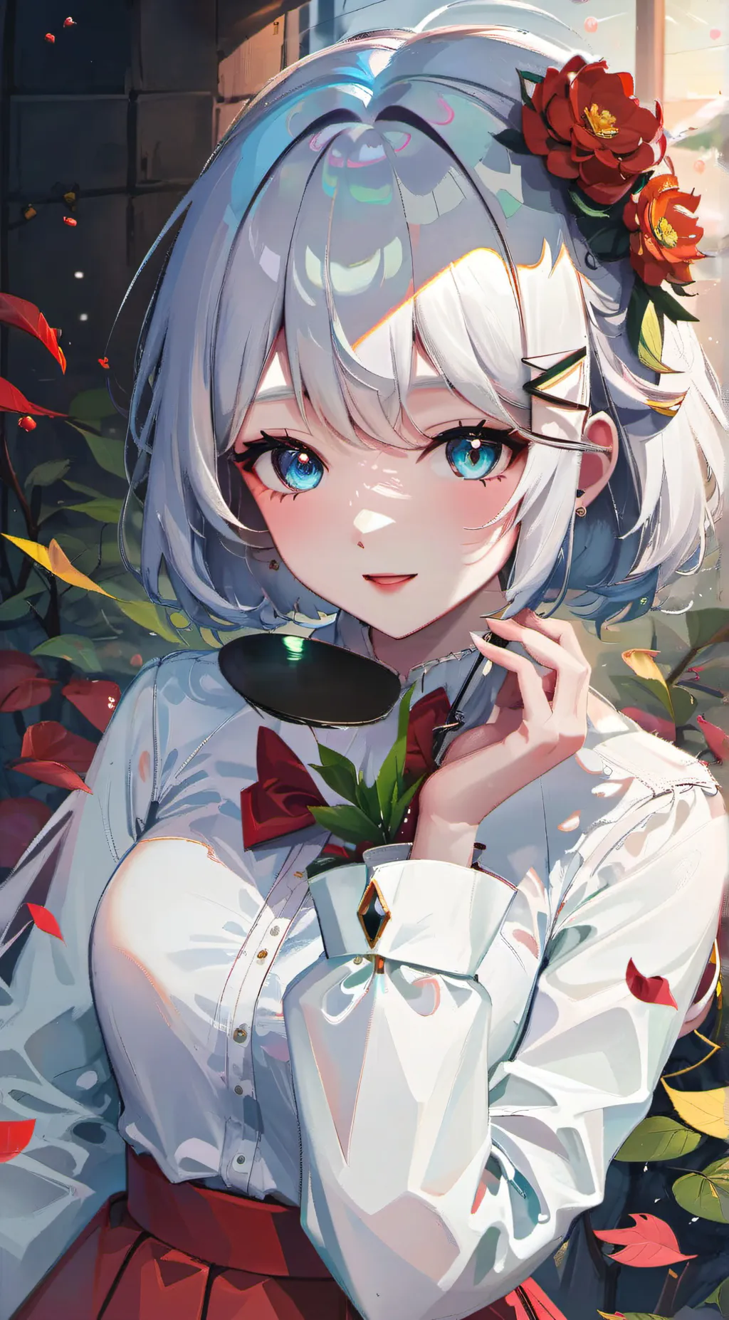 ai character: pomni  background