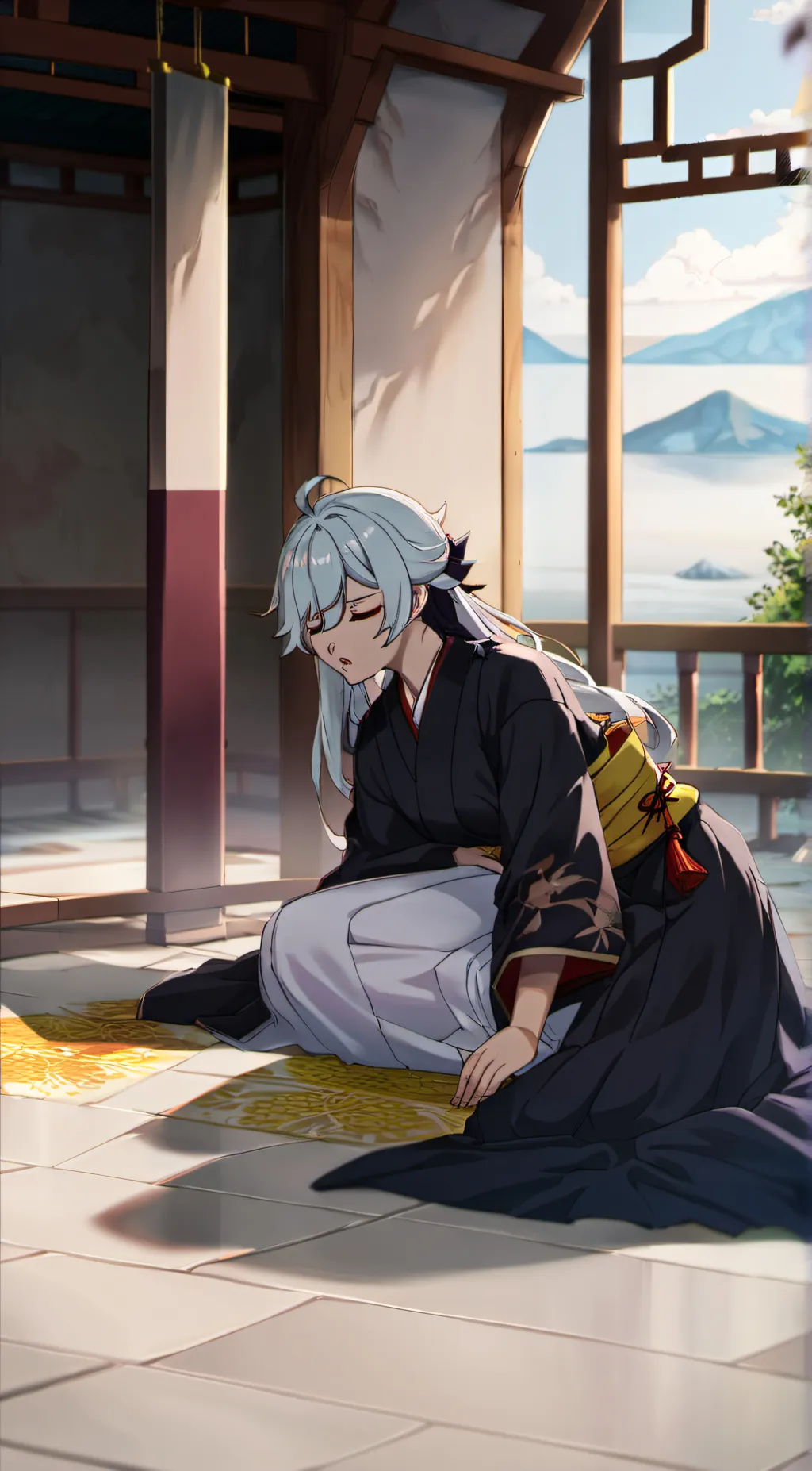 ai character: kanae background