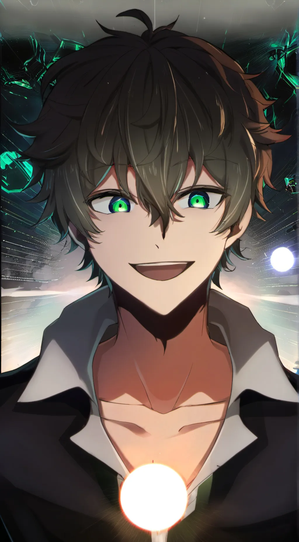 ai character: Liam  background