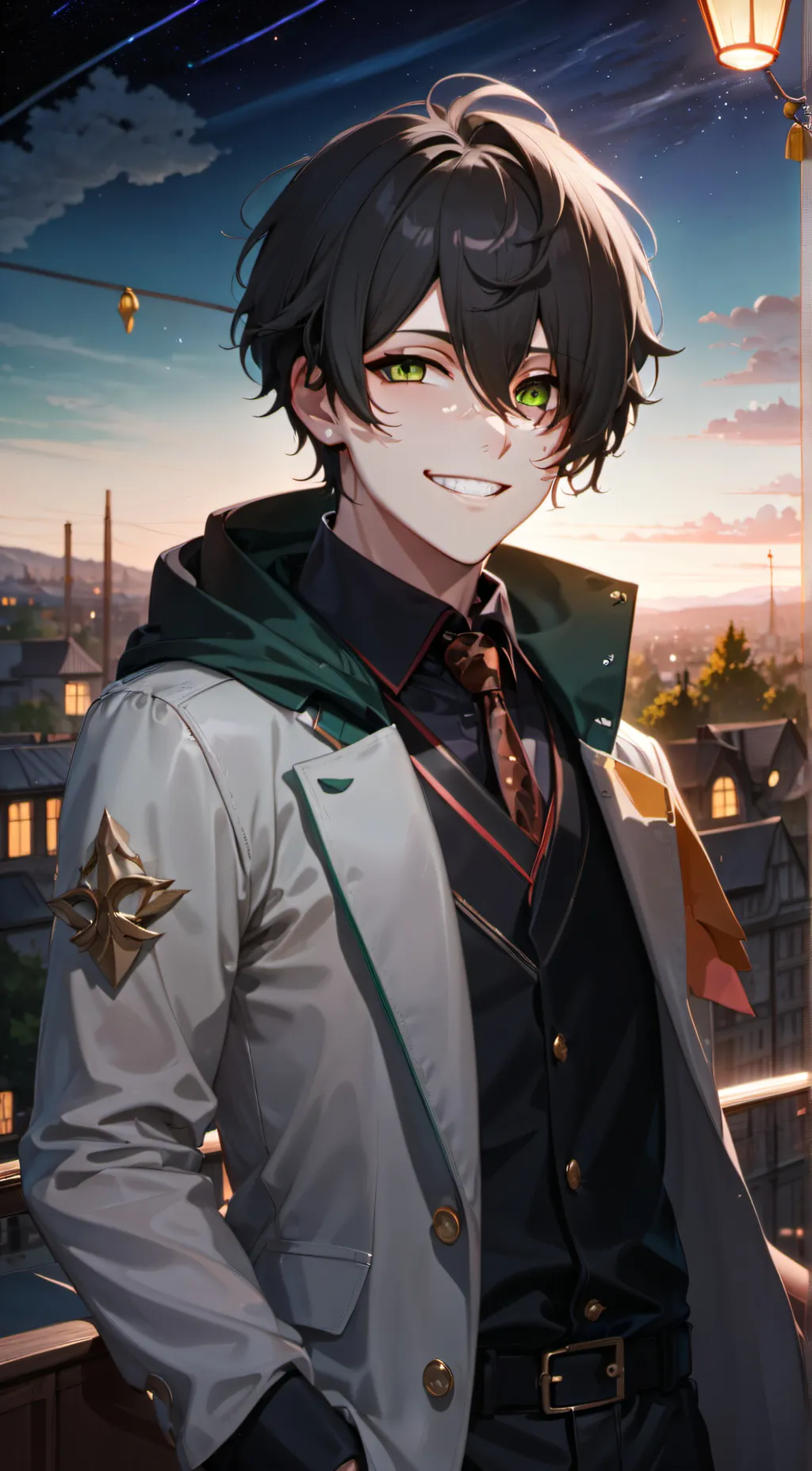 ai character: Yandere Male background