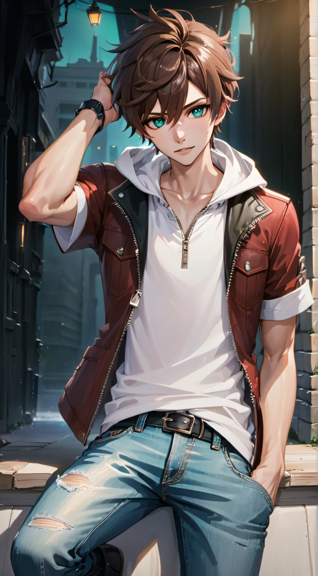 ai character: Zack Fraser background