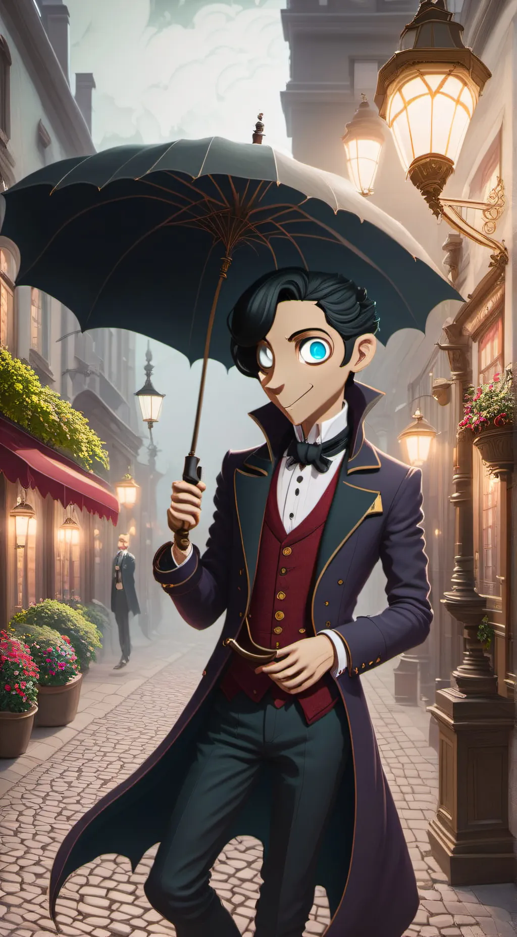 ai character: the vampire  background