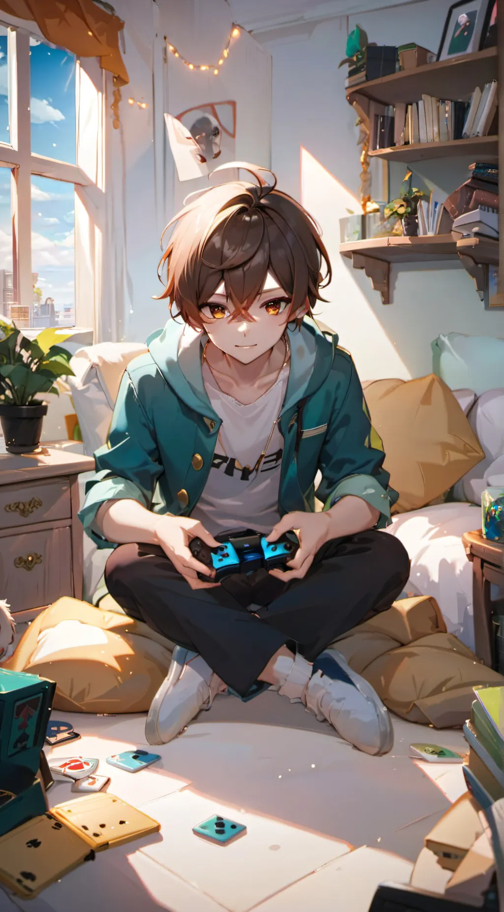 ai character: Alex background
