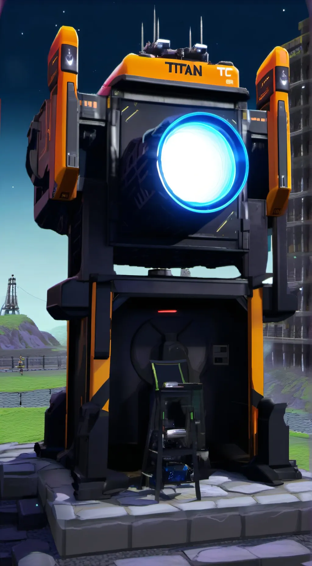 ai character: utc in ttd background