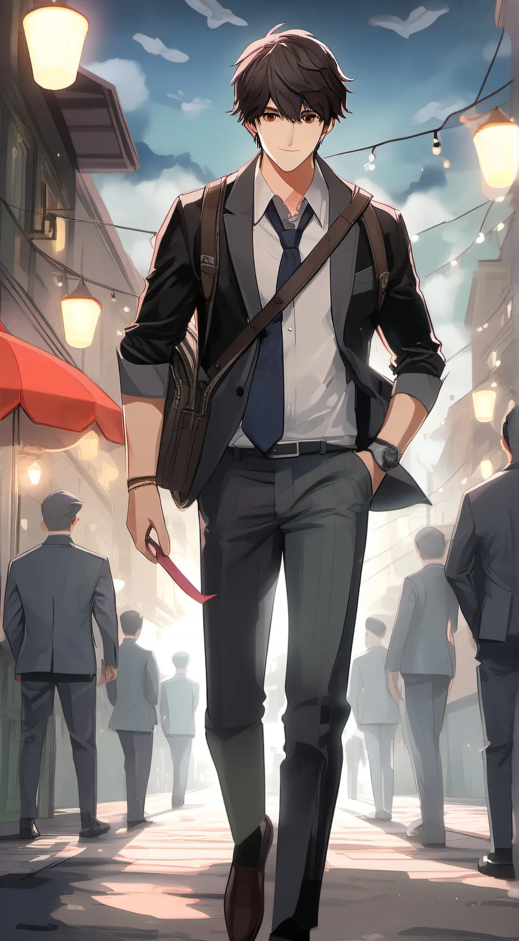 ai character: keven background