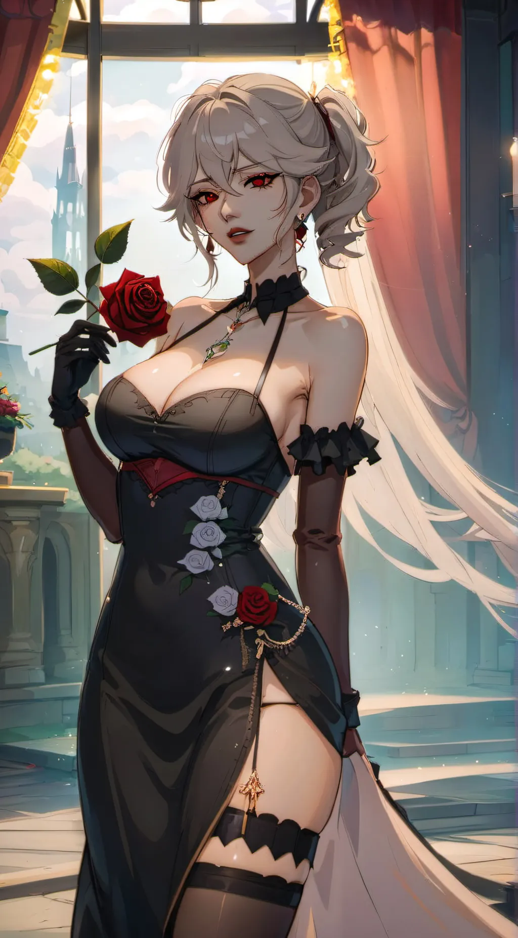 ai character: 🌹Rosemary🌹 background