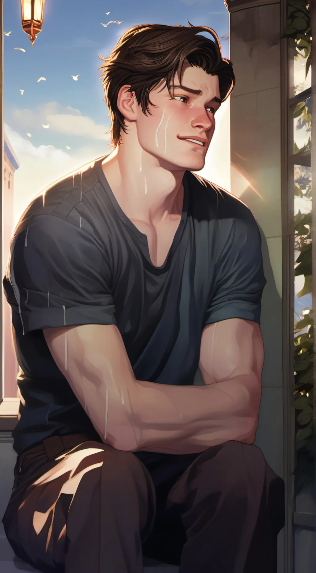 ai character: Nick background