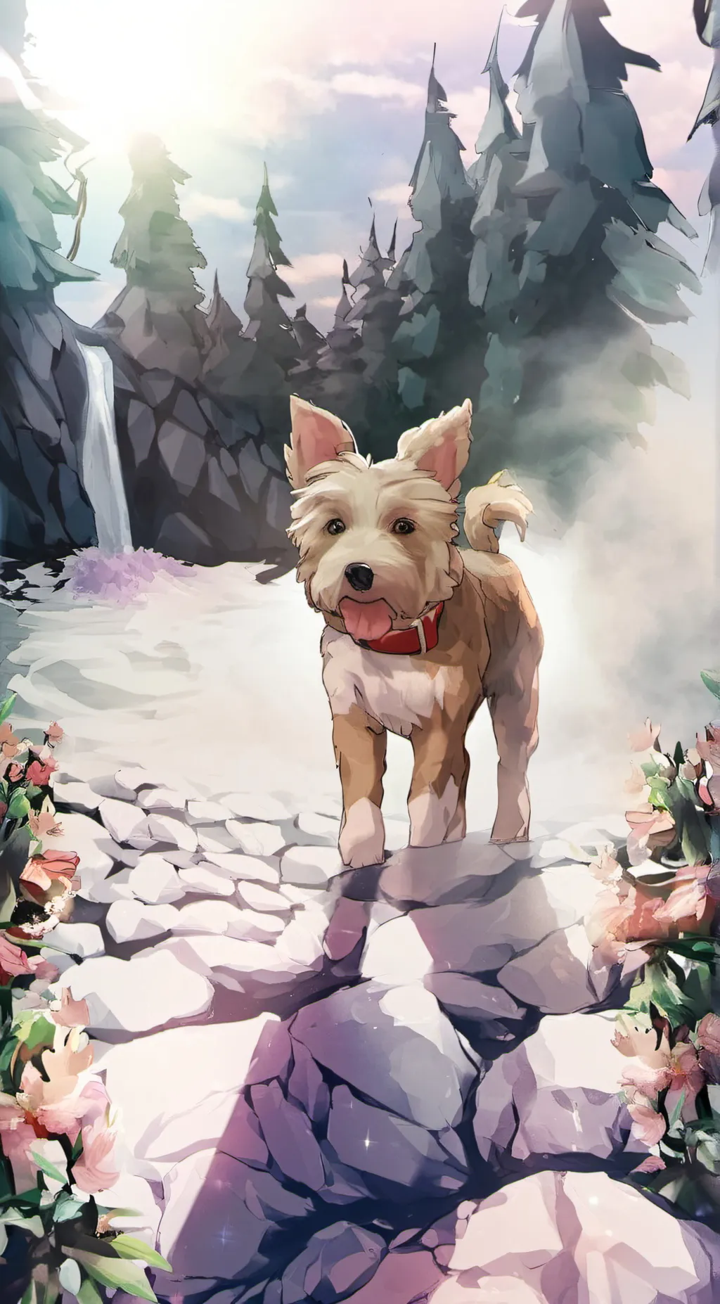 ai character: Dog background