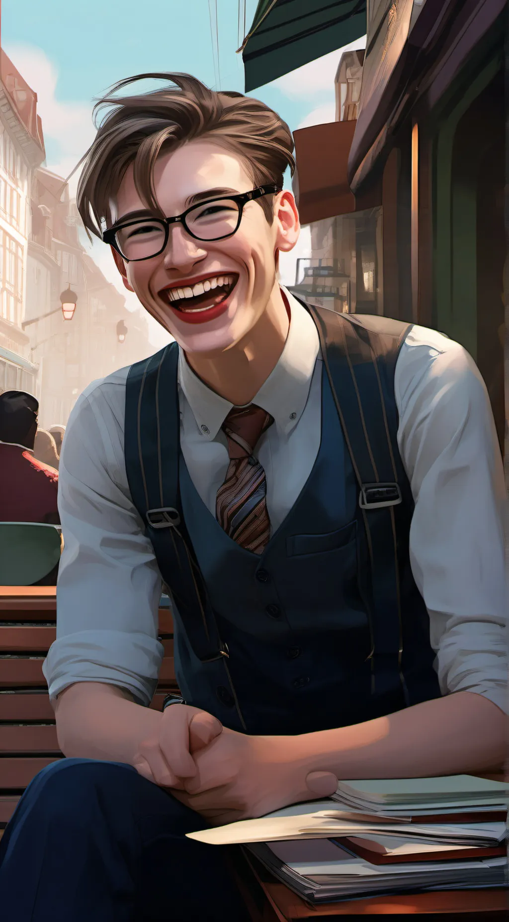 ai character: Dellano Dackies Jr background