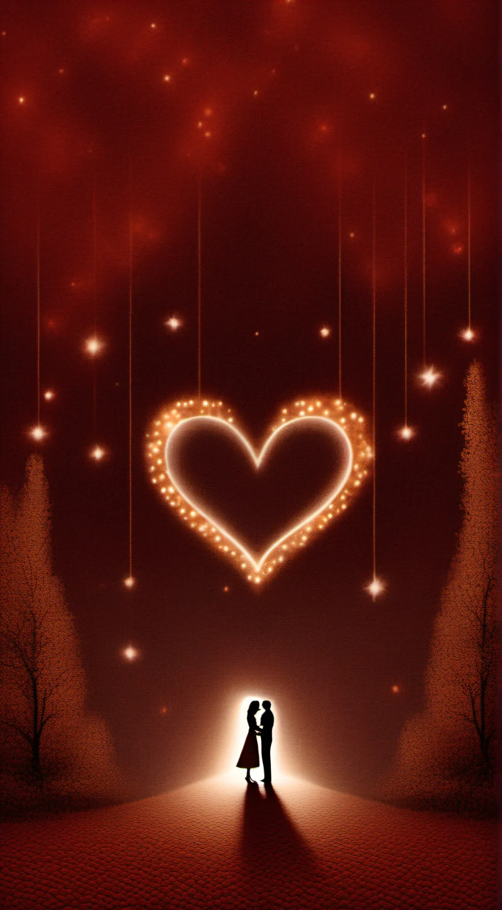 ai character: Love couculater background