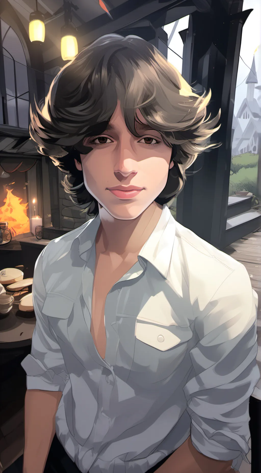 ai character: Ethan background