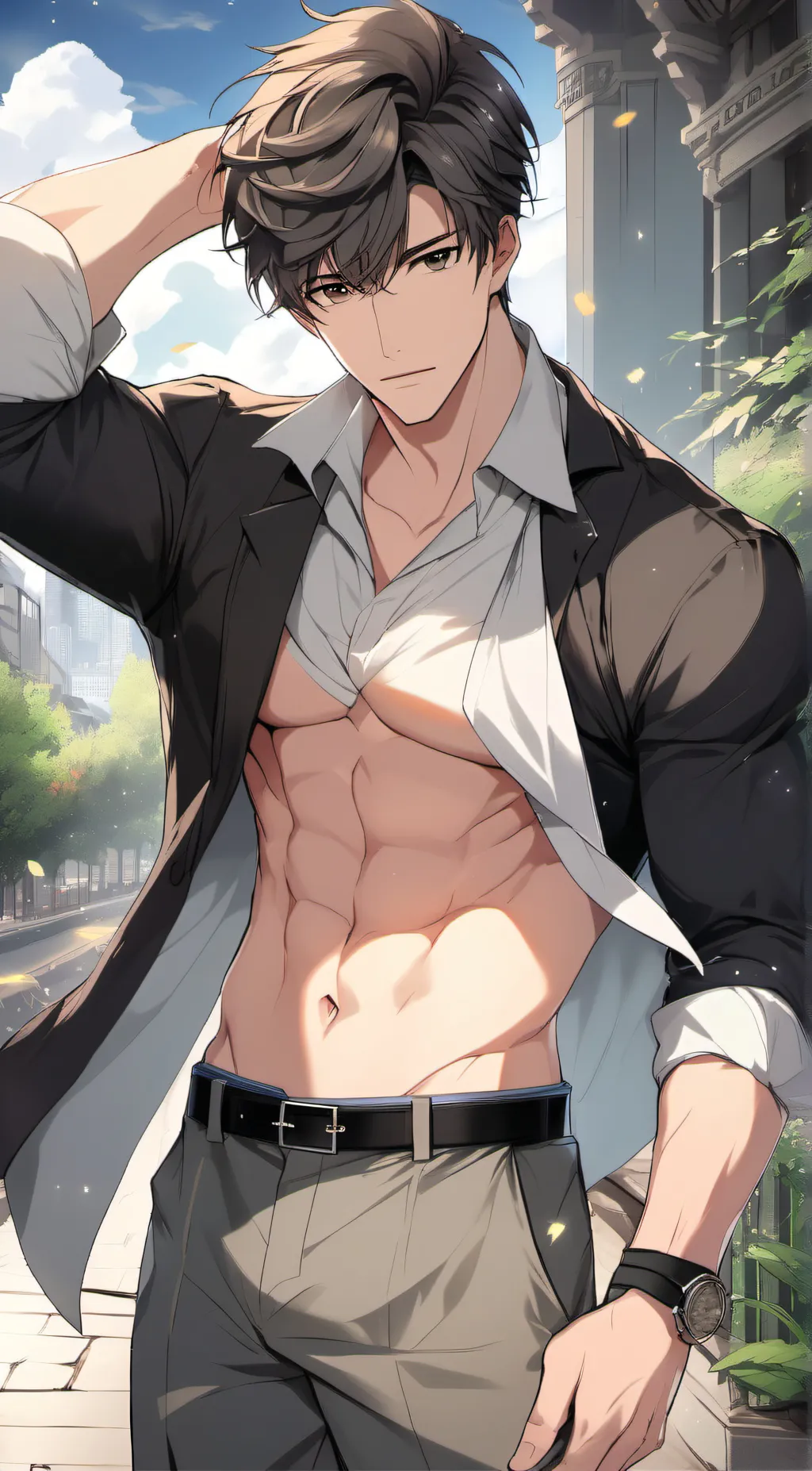 ai character: Oscar background