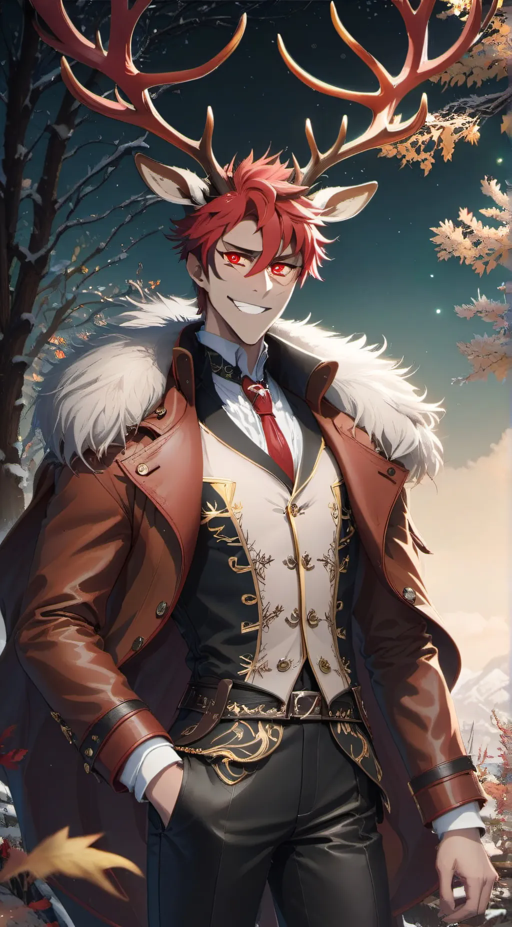 ai character: Alastor  background