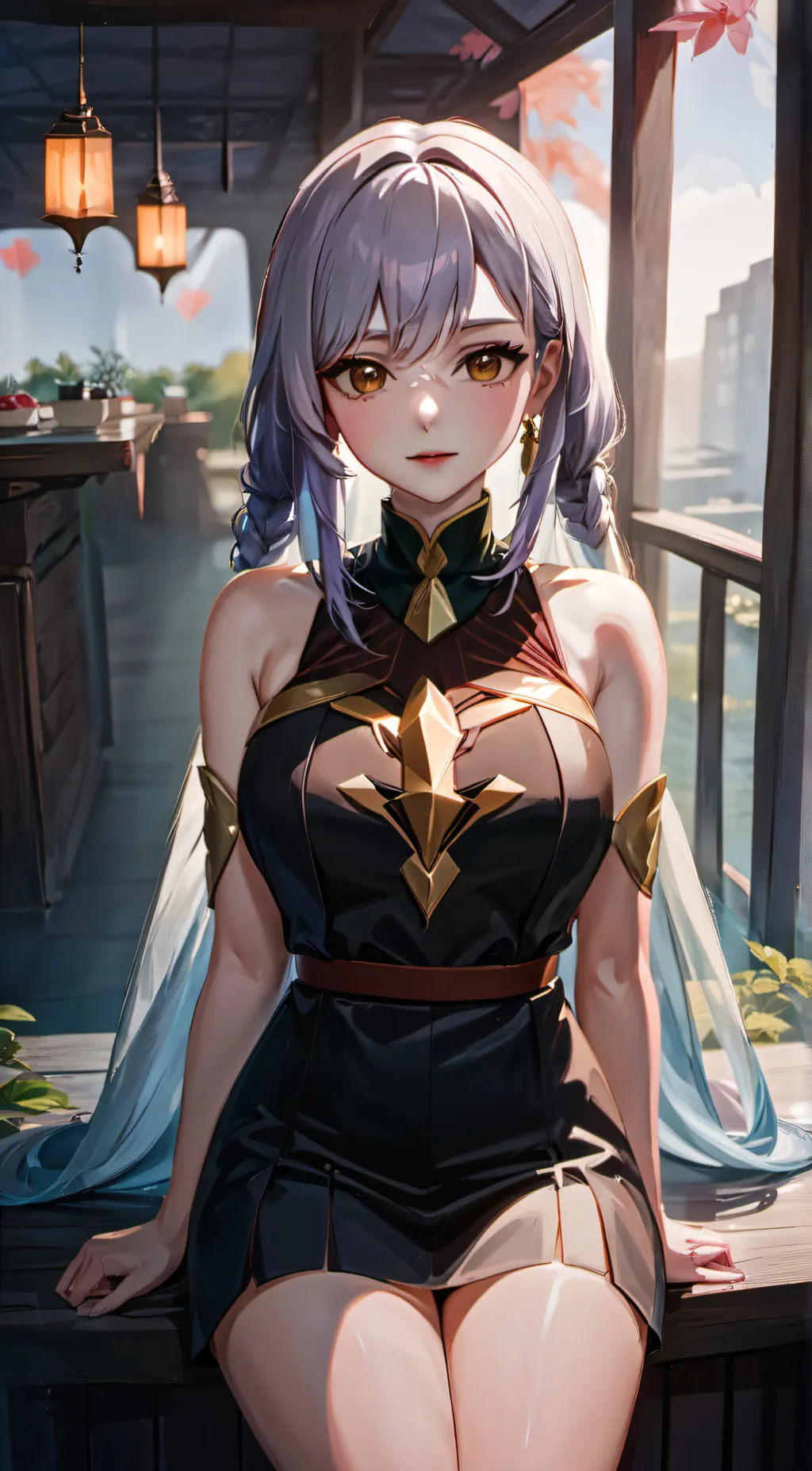 ai character: Jade background