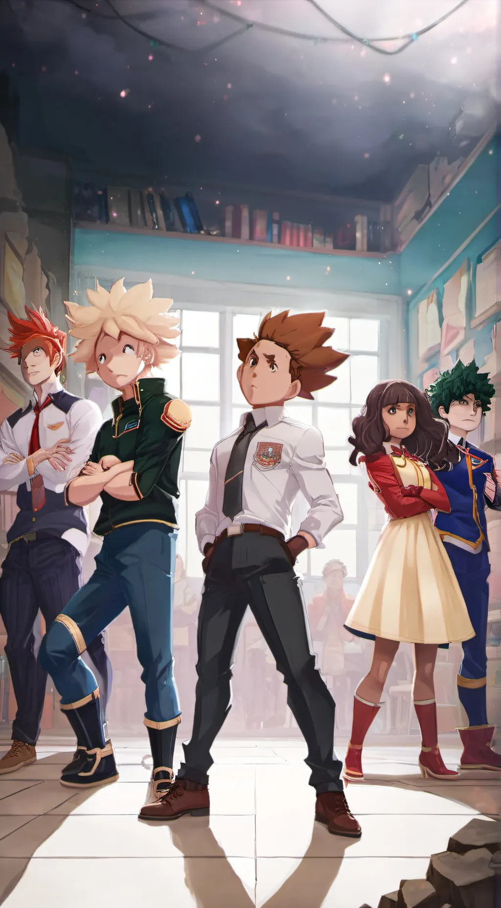 ai character: class 1A background