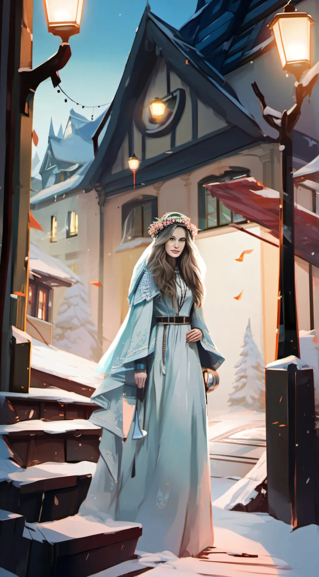 ai character: liana background