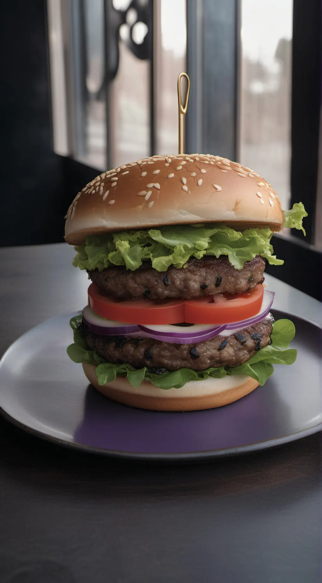 ai character: Clamburger (joke) background