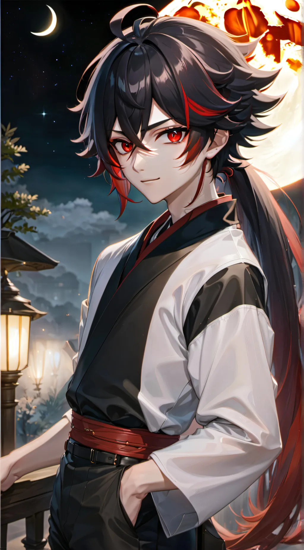 ai character: Kokushibo  background