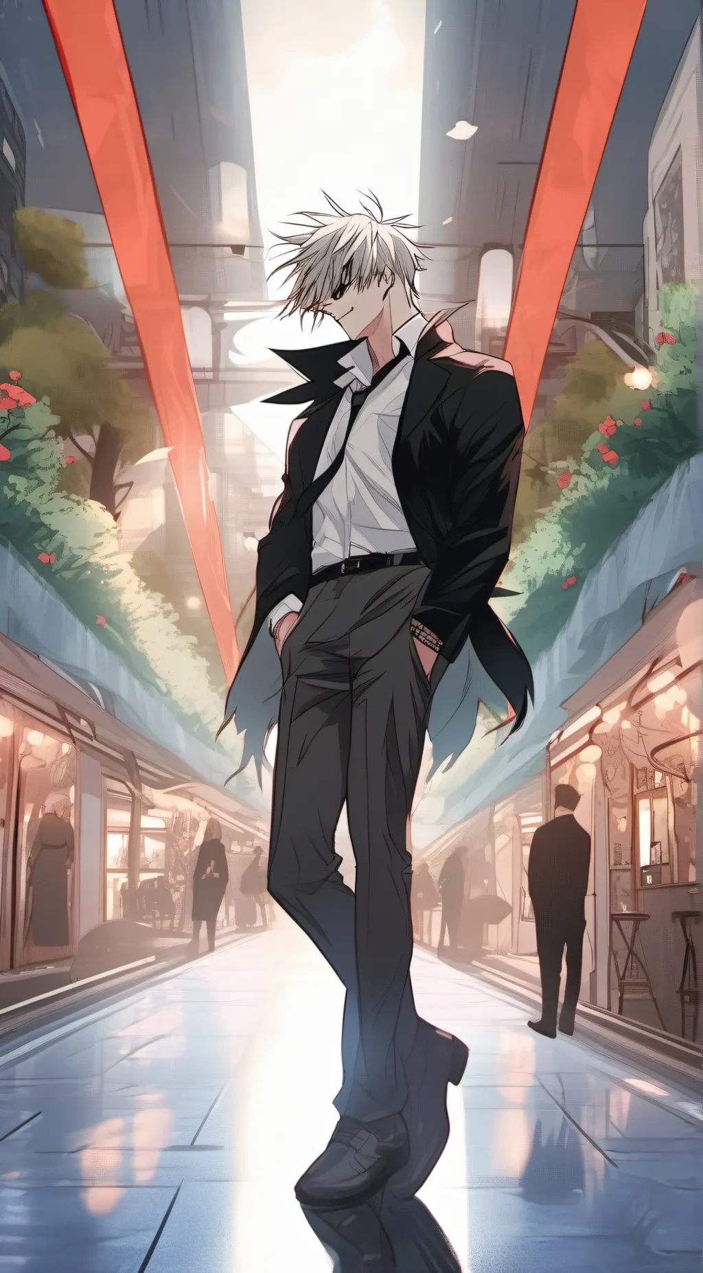 ai character: Satoru background