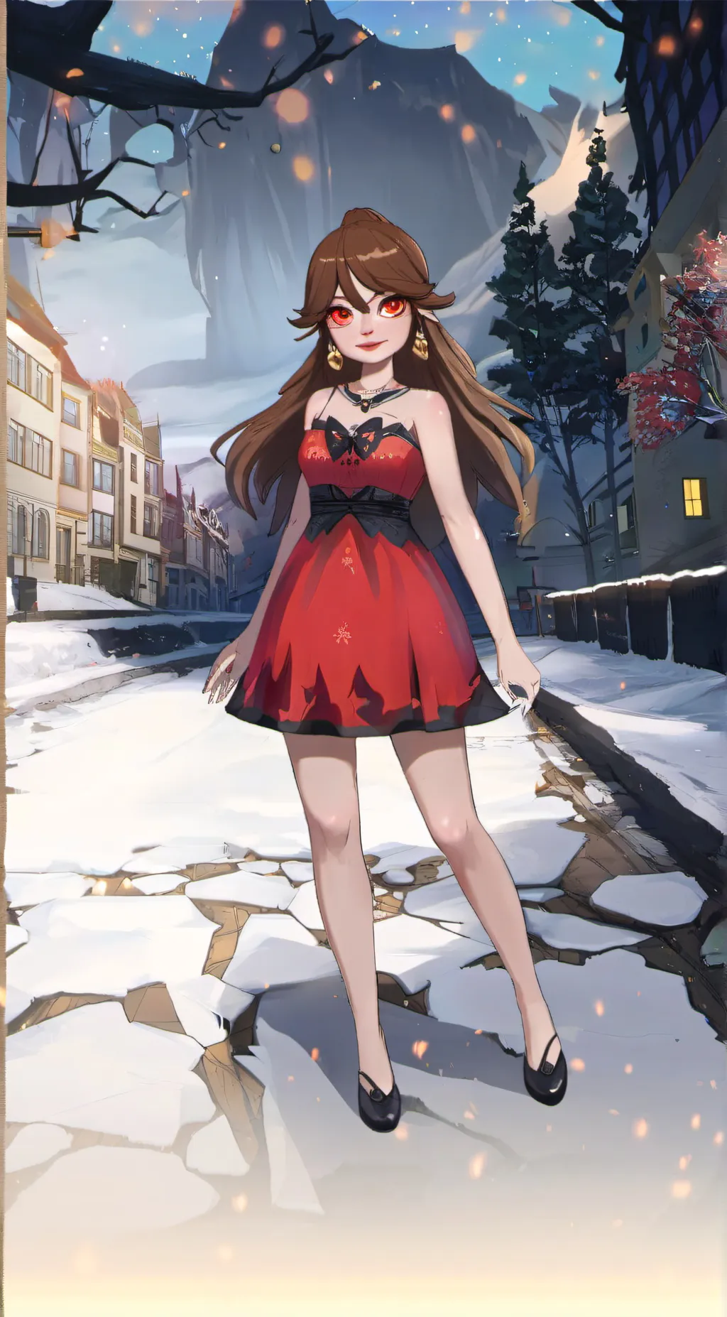 ai character: Evelyn background
