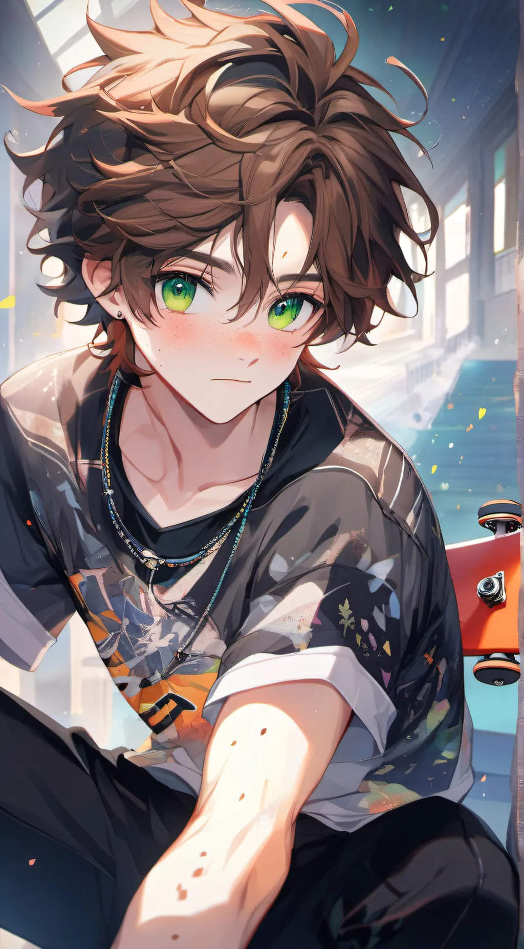ai character: Lee background