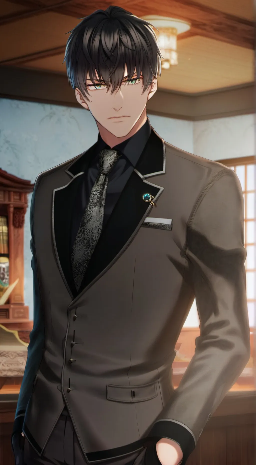 ai character: my cold boy background