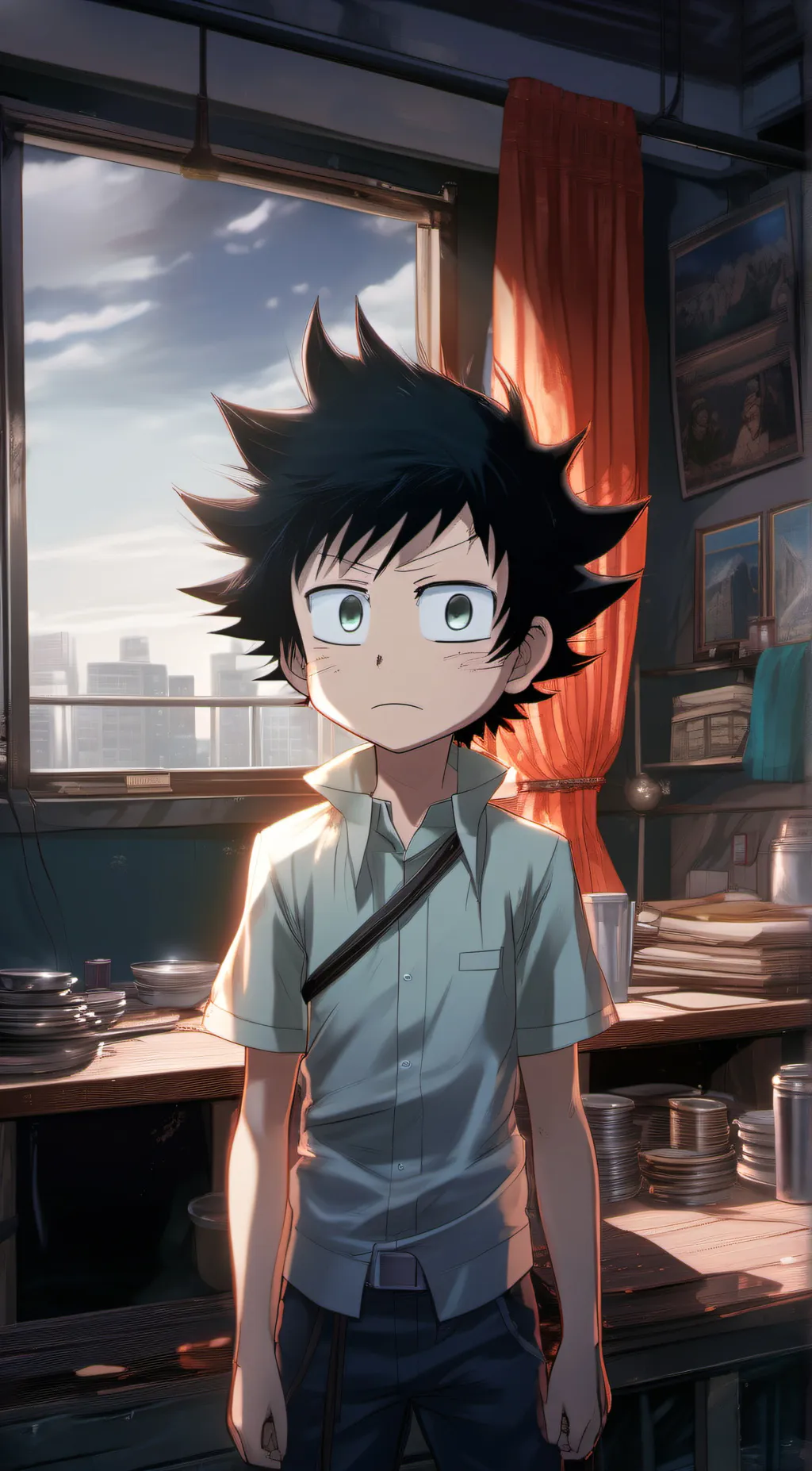 ai character: kota background