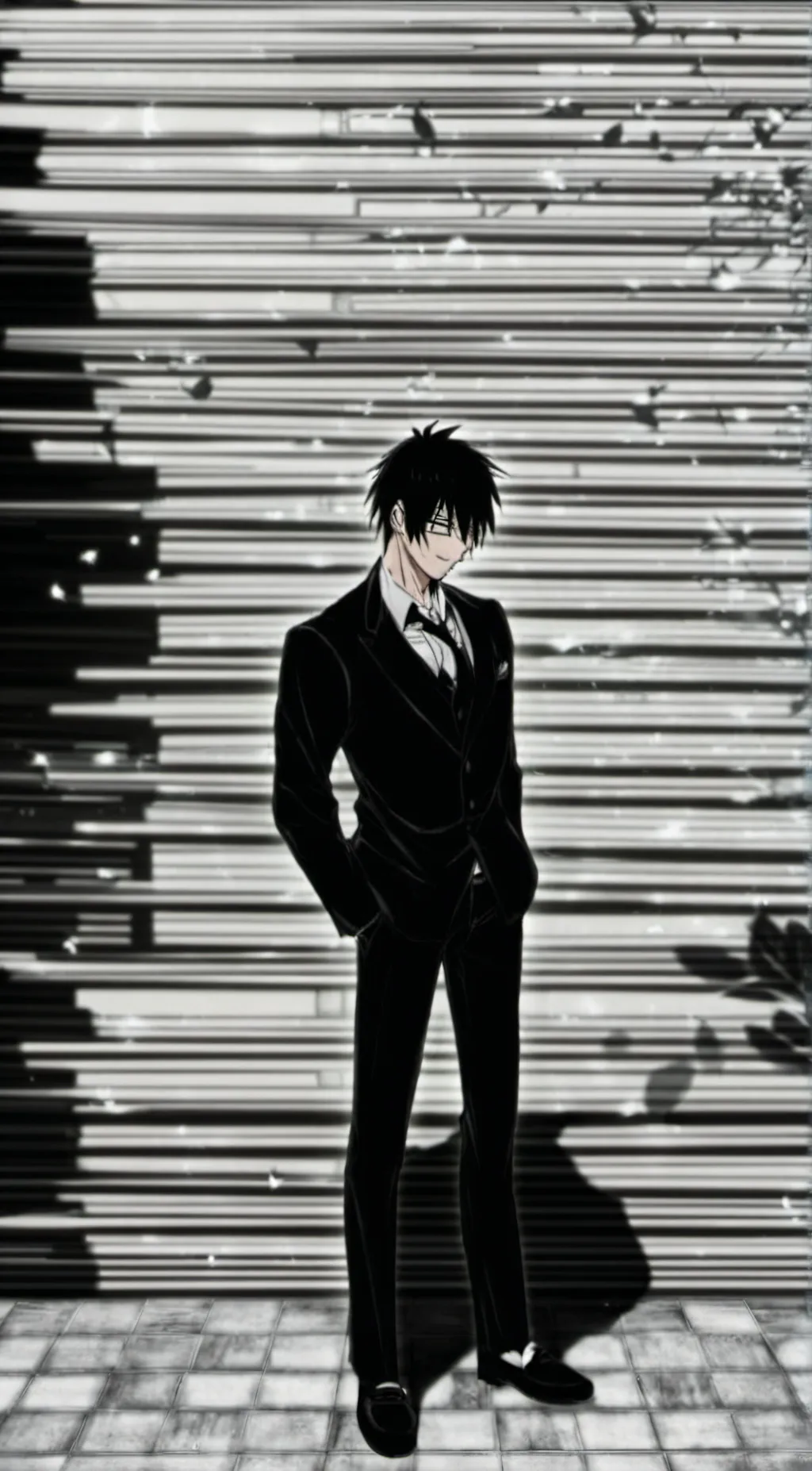 ai character: toji fushiguro background
