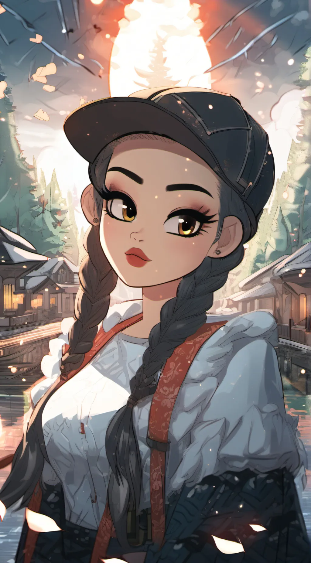 ai character: Amanda background