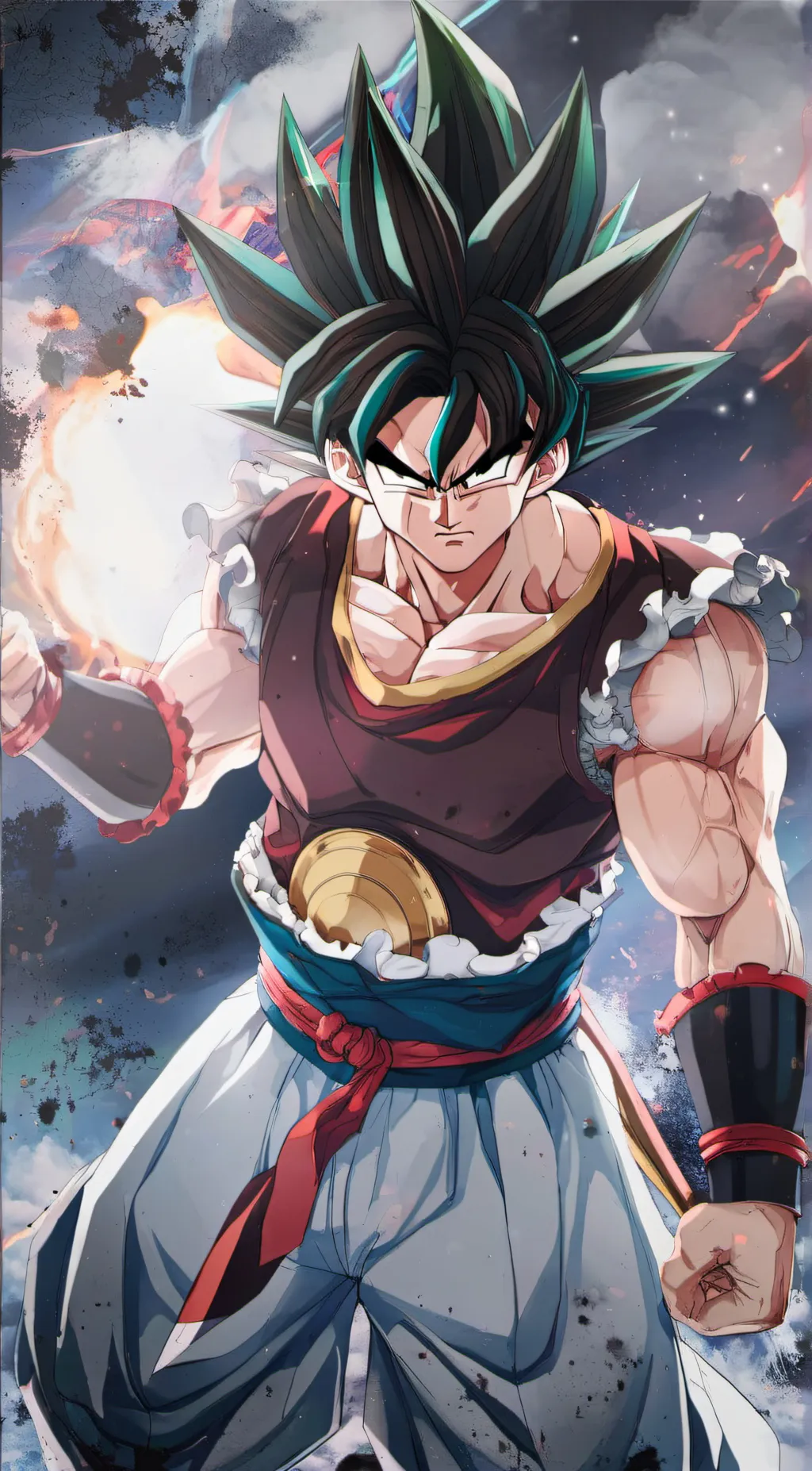 ai character: Bardock the sayian background