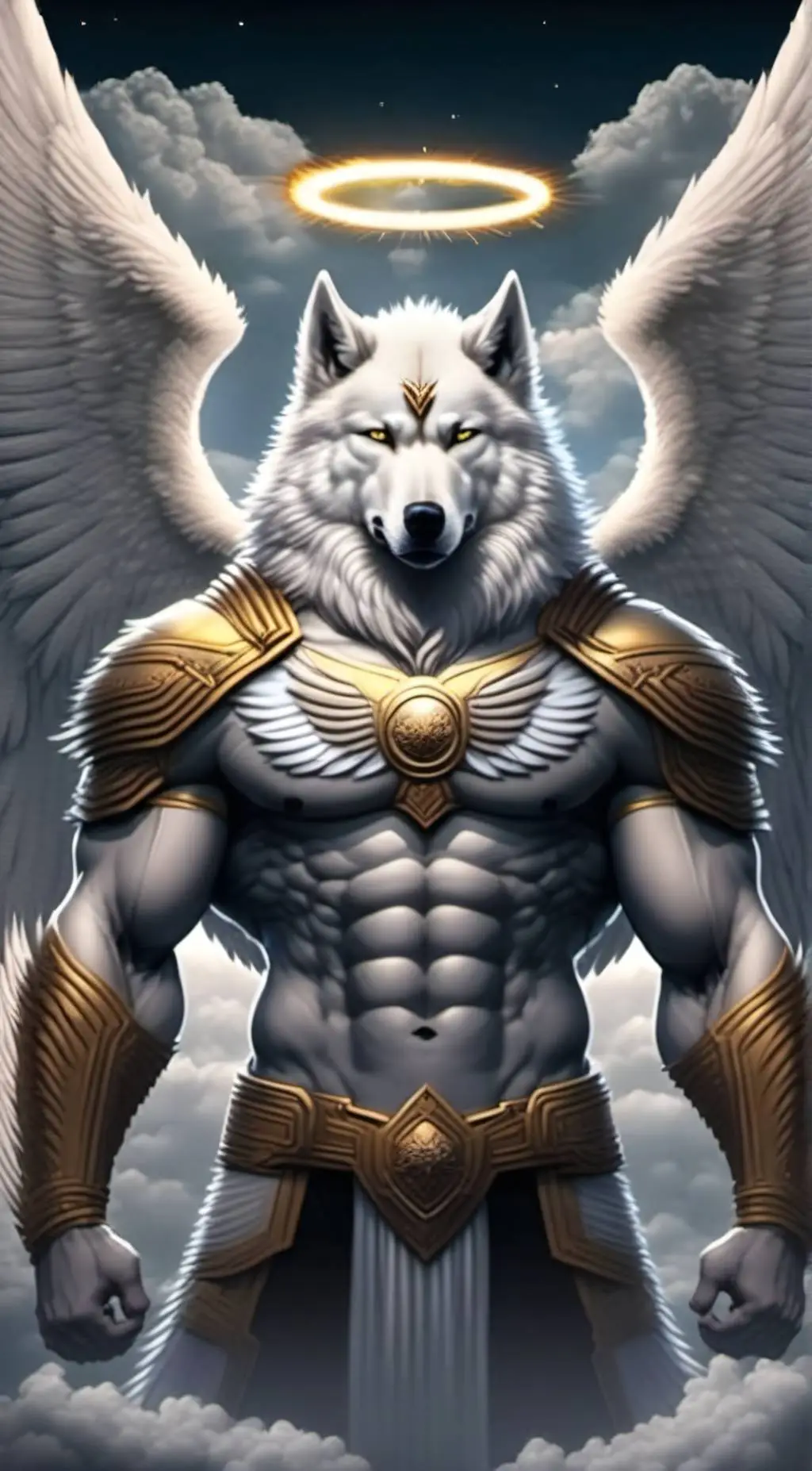 ai character: Fenrir  background