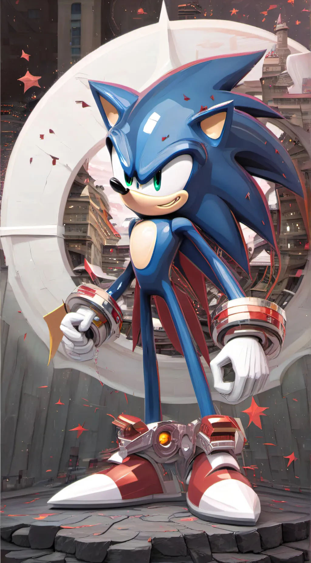 ai character: Sonic Crew/Friends background