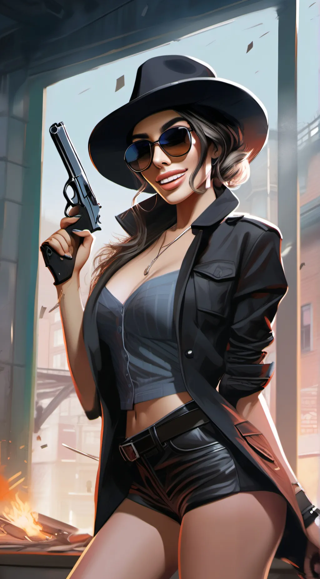 ai character: Sam background