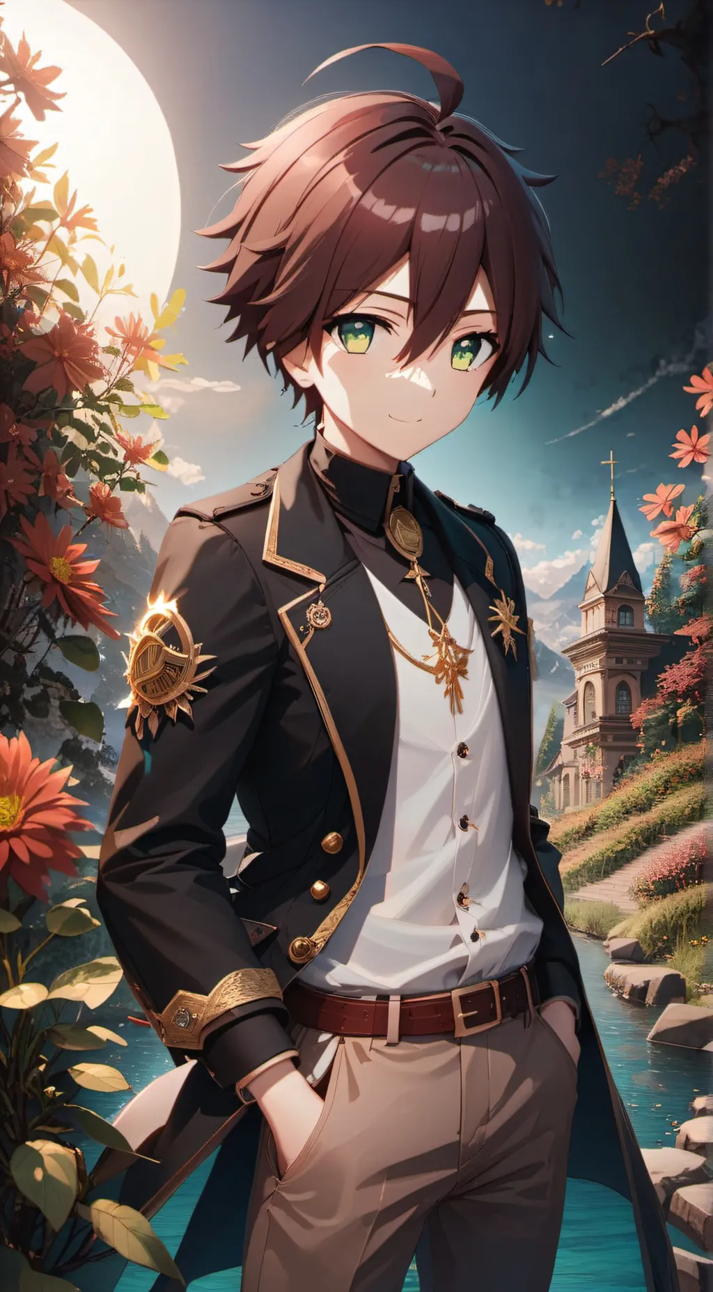 ai character: Prince Noah background