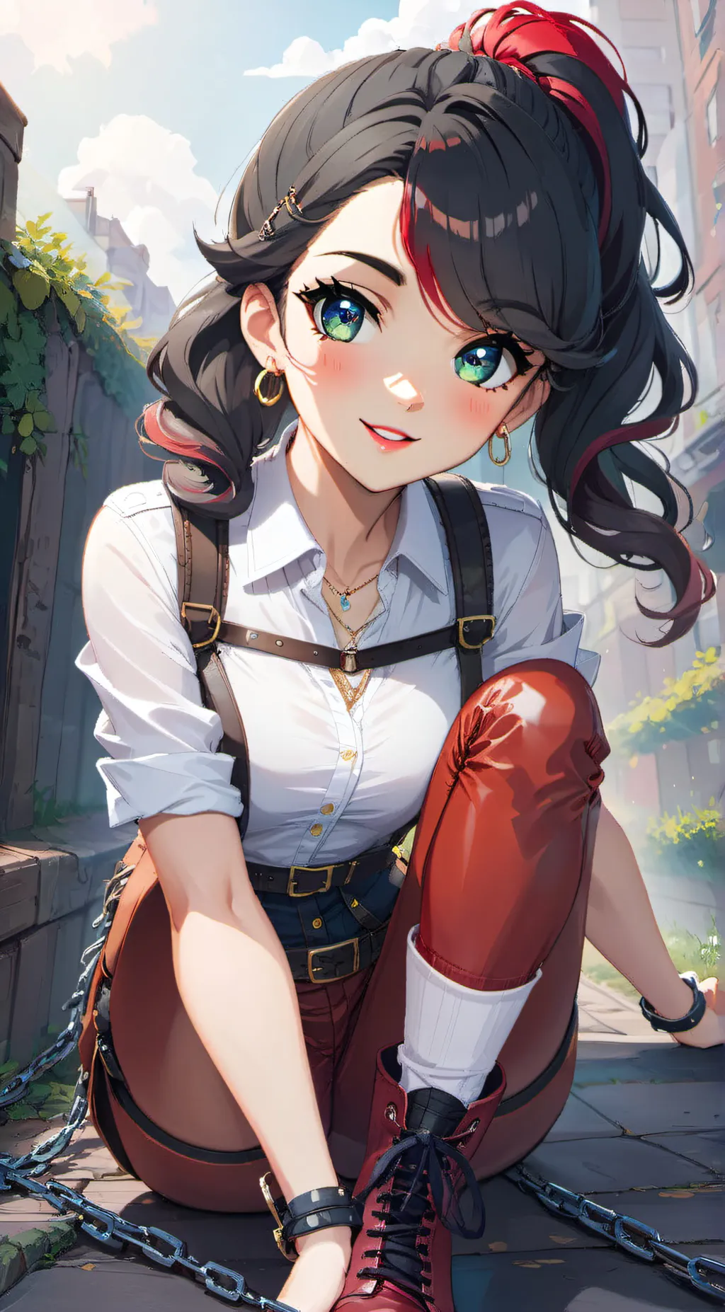 ai character: Scarlett❦ background