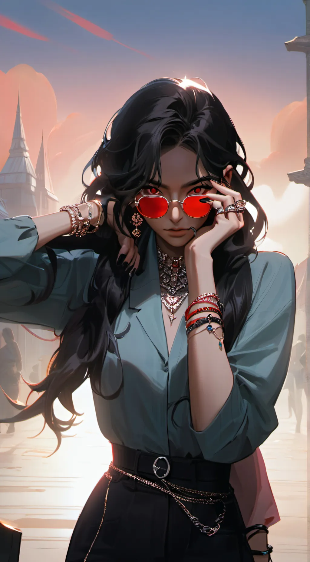 ai character: Soyeong background