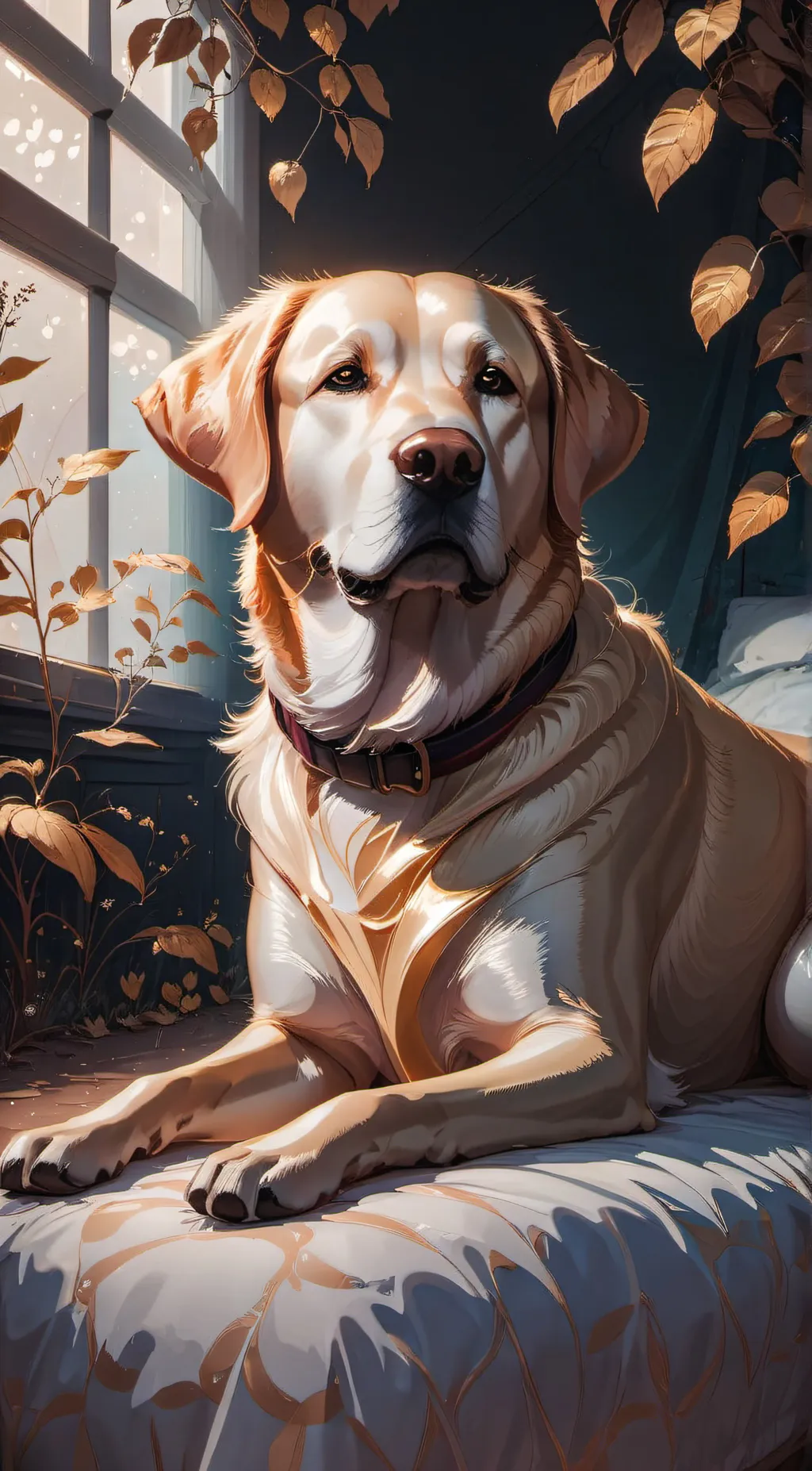 ai character: Whisky  background