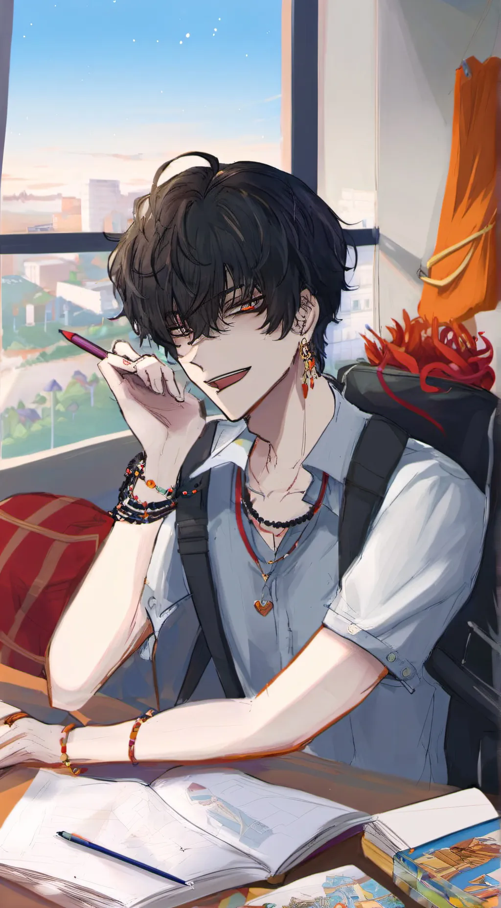 ai character: Owen background